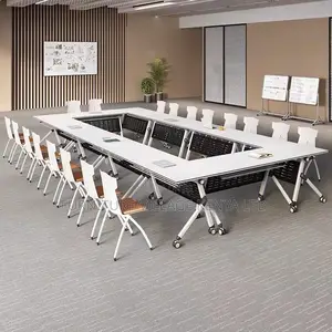 Foldable Table; White Foldable Office /Training Table