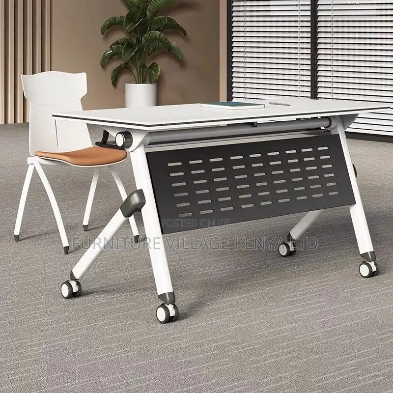Foldable Table; White Foldable Office /Training Table