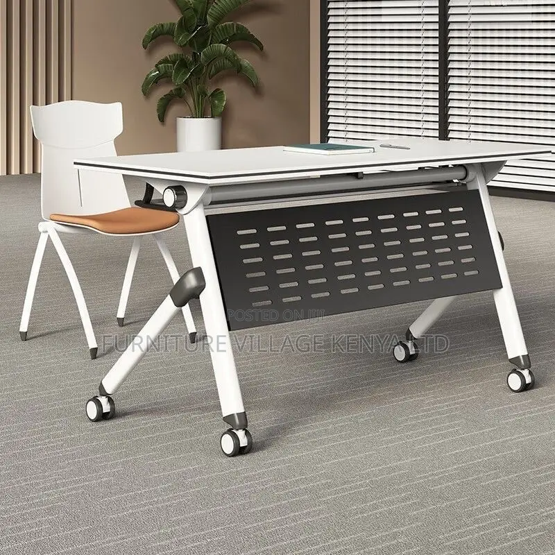 Foldable Table; White Foldable Office /Training Table