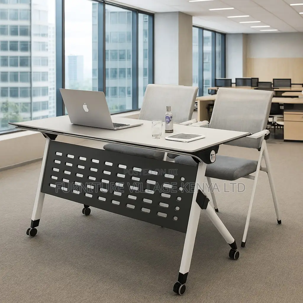 Foldable Table; White Foldable Office /Training Table