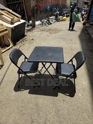 Balcony/ Outdoor Folding Chair and Desk