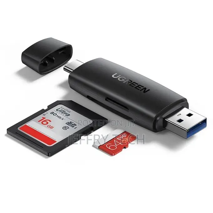 Ugreen Cm185 Usb-C/Usb-a Card Reader (Ug- 50706)