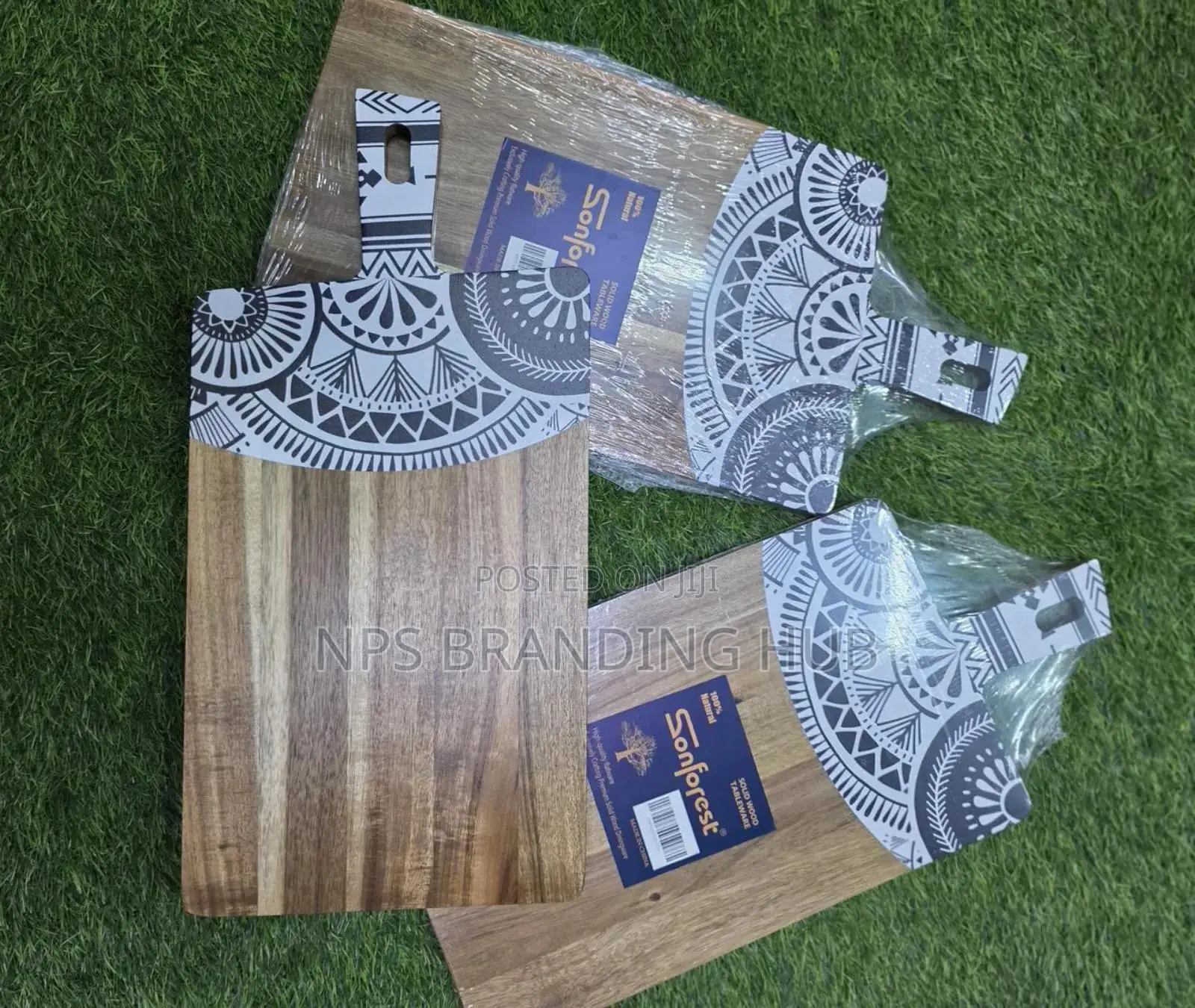 Rectangular Acacia Wood Cutting Board Size: 46.8cm*22.5cm*1.5cm Hp