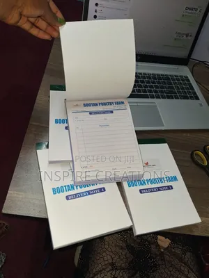 Nice Customized Delivery Note Books Printing Services