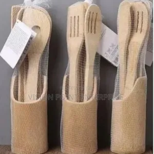 Wooden Spoon Bamboo Set
