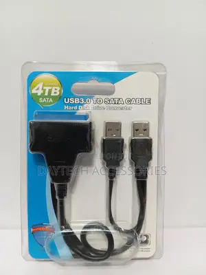 Usb 3.0 to Sata 2.5 Inch Hard Disk Adapter Cable With Power