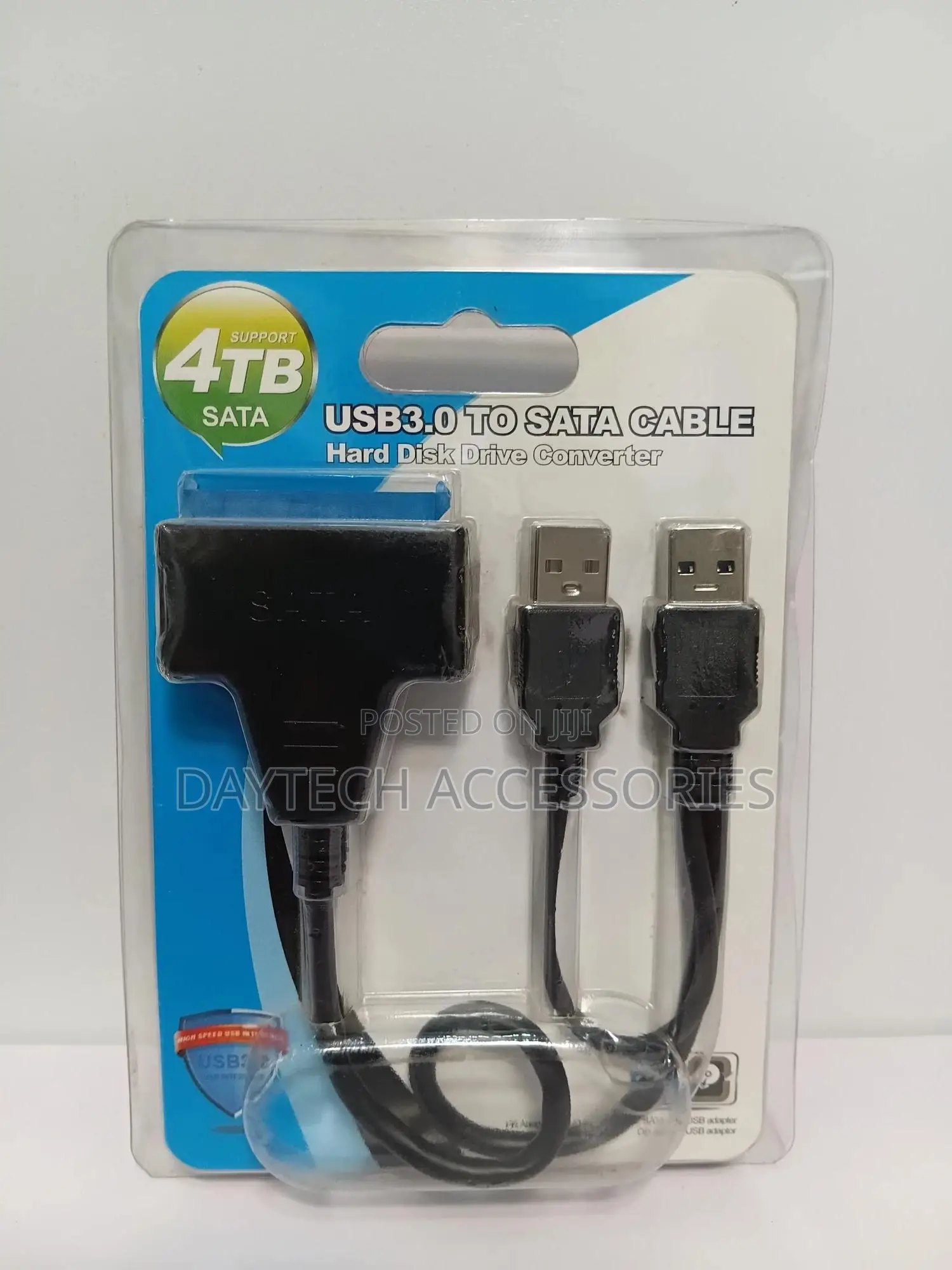 Usb 3.0 to Sata 2.5 Inch Hard Disk Adapter Cable With Power