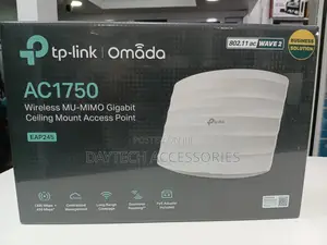 Tp-Link Omada Eap245 Ac1750 Mu-Mimo Gigabit Ceiling Mount Access Point