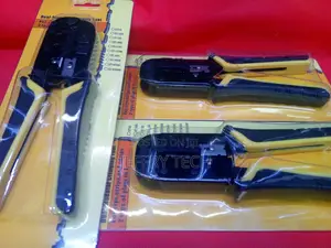 Dual-Modular Network Cable Cutting Stripping Crimper, Cat 6 Stripper