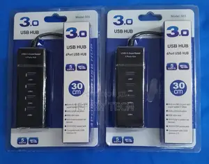 Model 4-Port Usb 3.0 Hub, Which Expands a Single Usb Port Into Four.