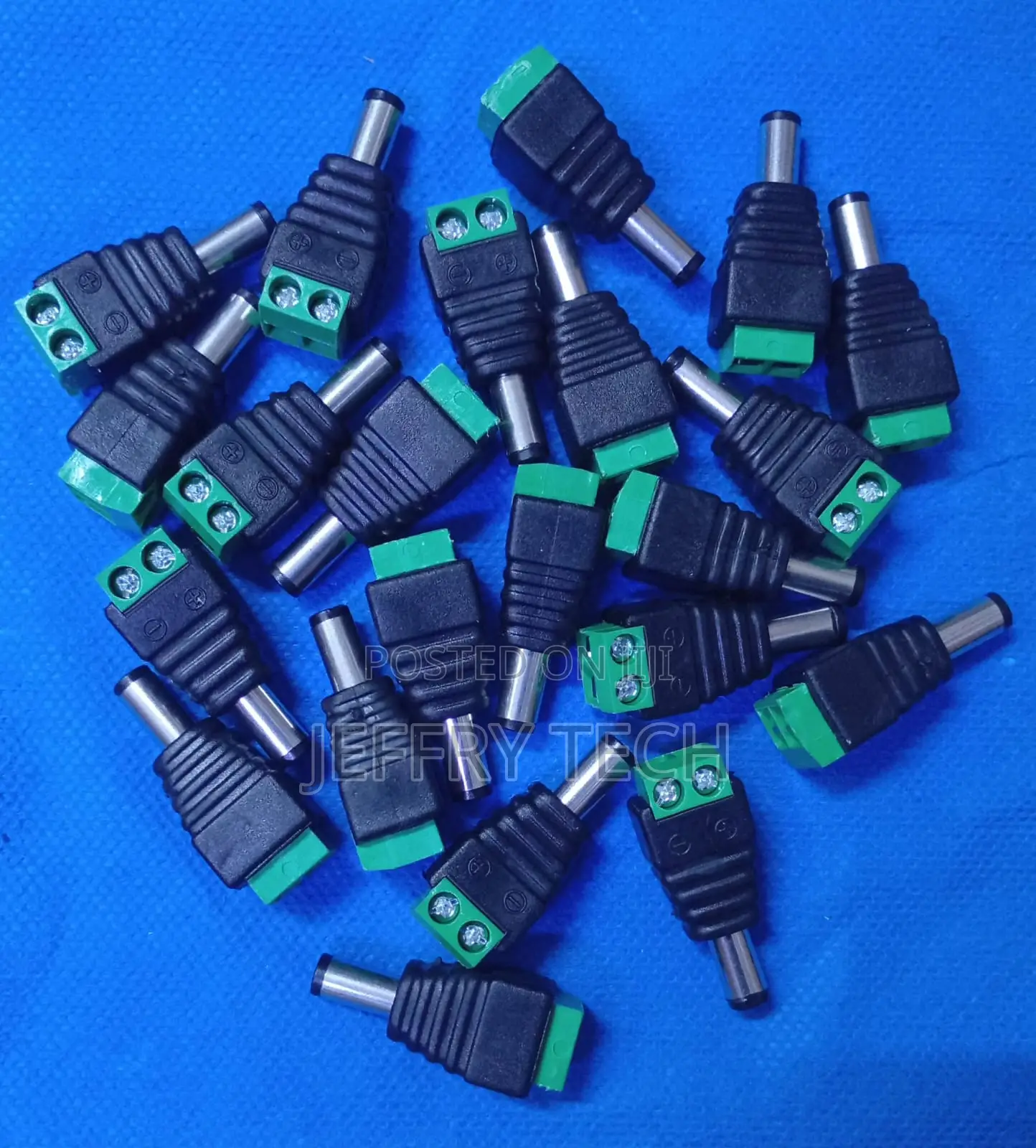 Male CCTV Camera Dc Power Adapter