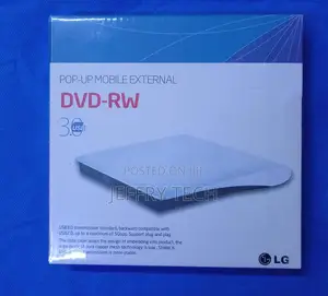 Lg Pop-Up Mobile External DVD-Rw Drive