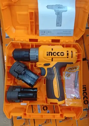 12v Ingco Cordless Drill (2 Batteries)