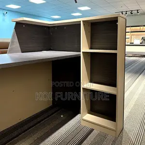 Office Desk : 1.8 Meter Front Office Reception Desk