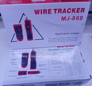Mj-868 Professional Wire Tracker Network Cable Tester With Led Display