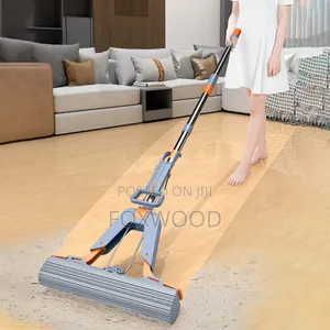 Self-wringing Sponge Mops For Floor Cleaning Squeeze Available