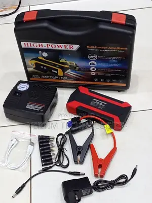 Heavy Duty 12v 99800mah Emergency Booster With Tire Inflator