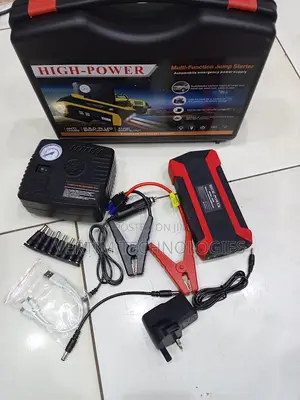 Heavy Duty 12v 99800mah Car Jump Starter With Air Pump Function