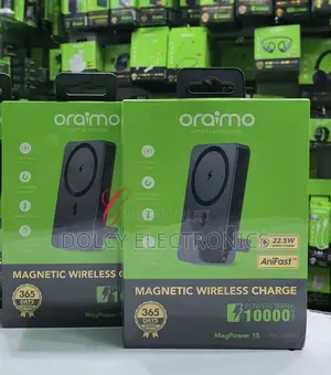 Oraimo Magpower 15 10000mah Wireless And Wired Power Bank