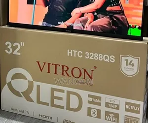 Restocked Qled Vitron 32 Inch Smart Tv