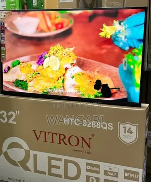 Wifi Enabled Qled Vitron 32 Inch Smart Tv