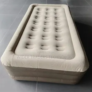 *Inflatable Airbed Mattress With Automatic in Built Pump 190*101*38