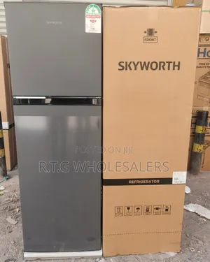 Skyworth 280l Double Door No Frost Refrigerator