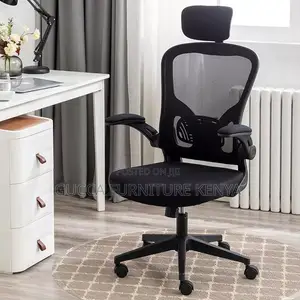 Black Ergonomic Mesh Executive Office Chair