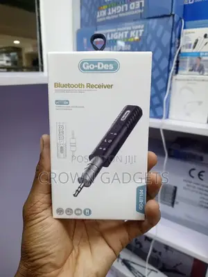 Bluetooth Receiver Go-Des Gd-Bt104 Aux Adapter Hands-Free
