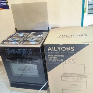 Ailyons 3 Gas + 1 Electric 60x60 Cooker Oven Combo