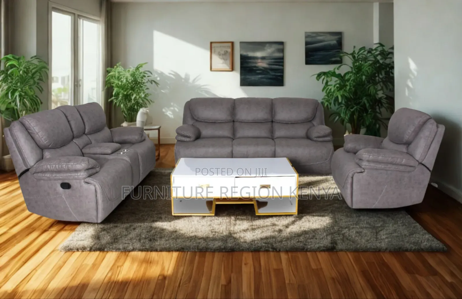 Six Seater King Size Recliner Sofas