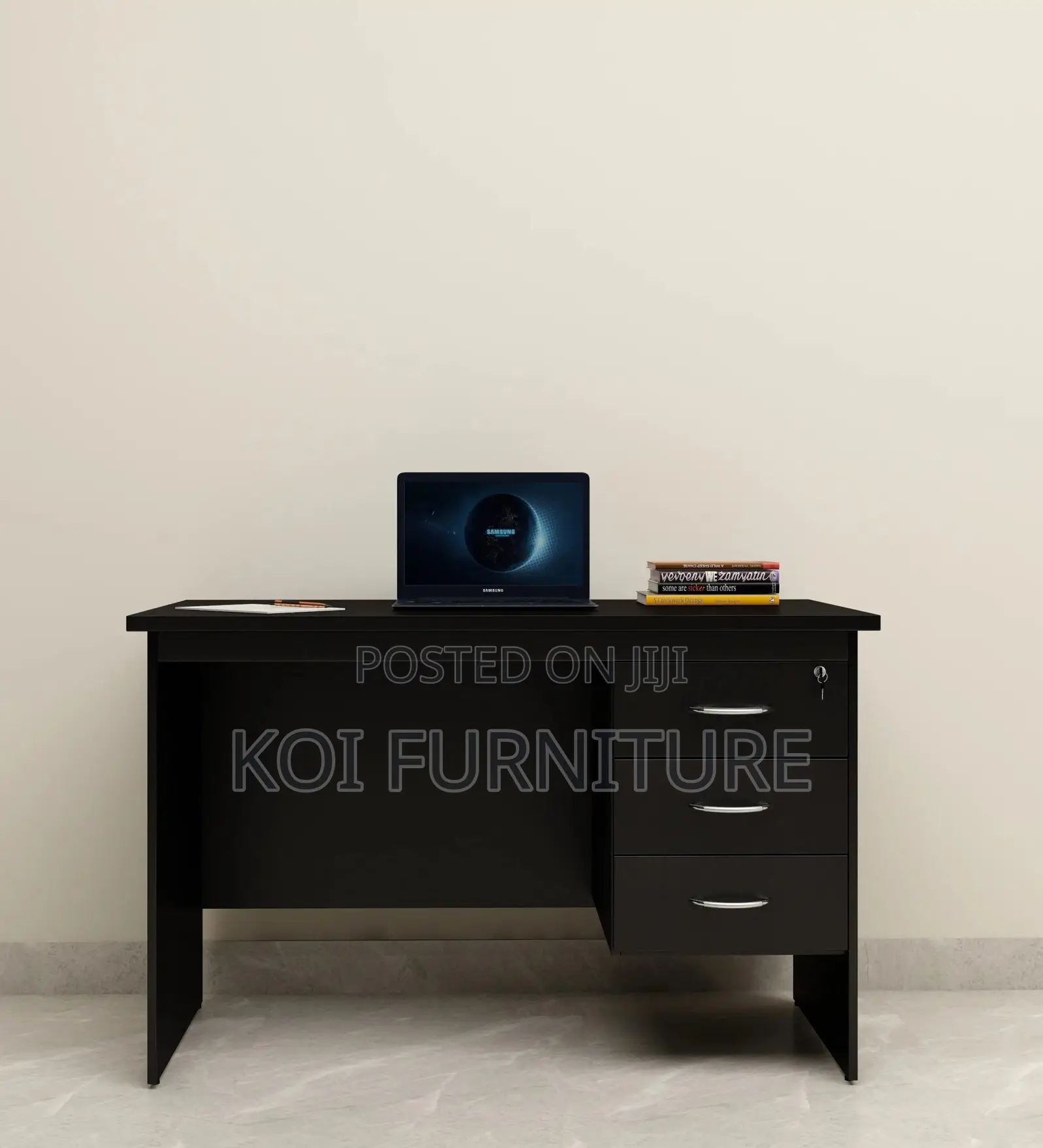 Office Table: 1m Minimalist Home Office Desk For Study