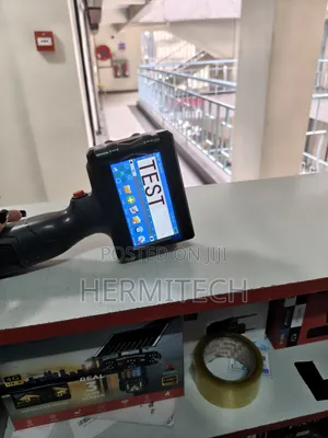 Hand Size Handheld Inkjet Printer With Quick Drying Ink Cartridges