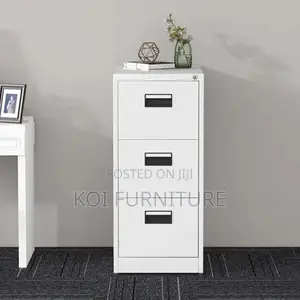 Office Cabinet : Steel Office 3-Drawer Filing Cabinet