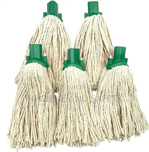 Green Round Cotton Mop Head