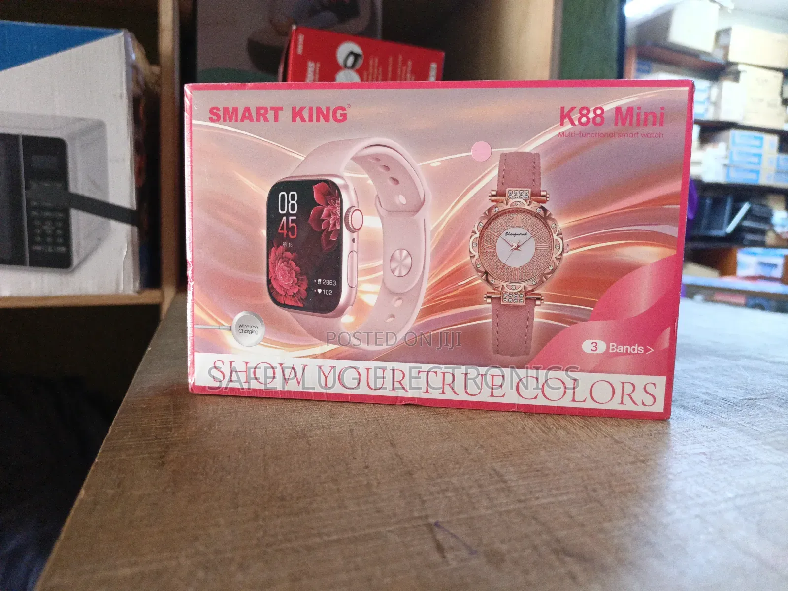 Smart King Mini Smart Watch – 3 Straps Set