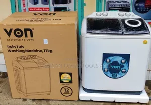 *Von 11kg Washing Machine Twin Tub/Semi Automatic Washing Machine