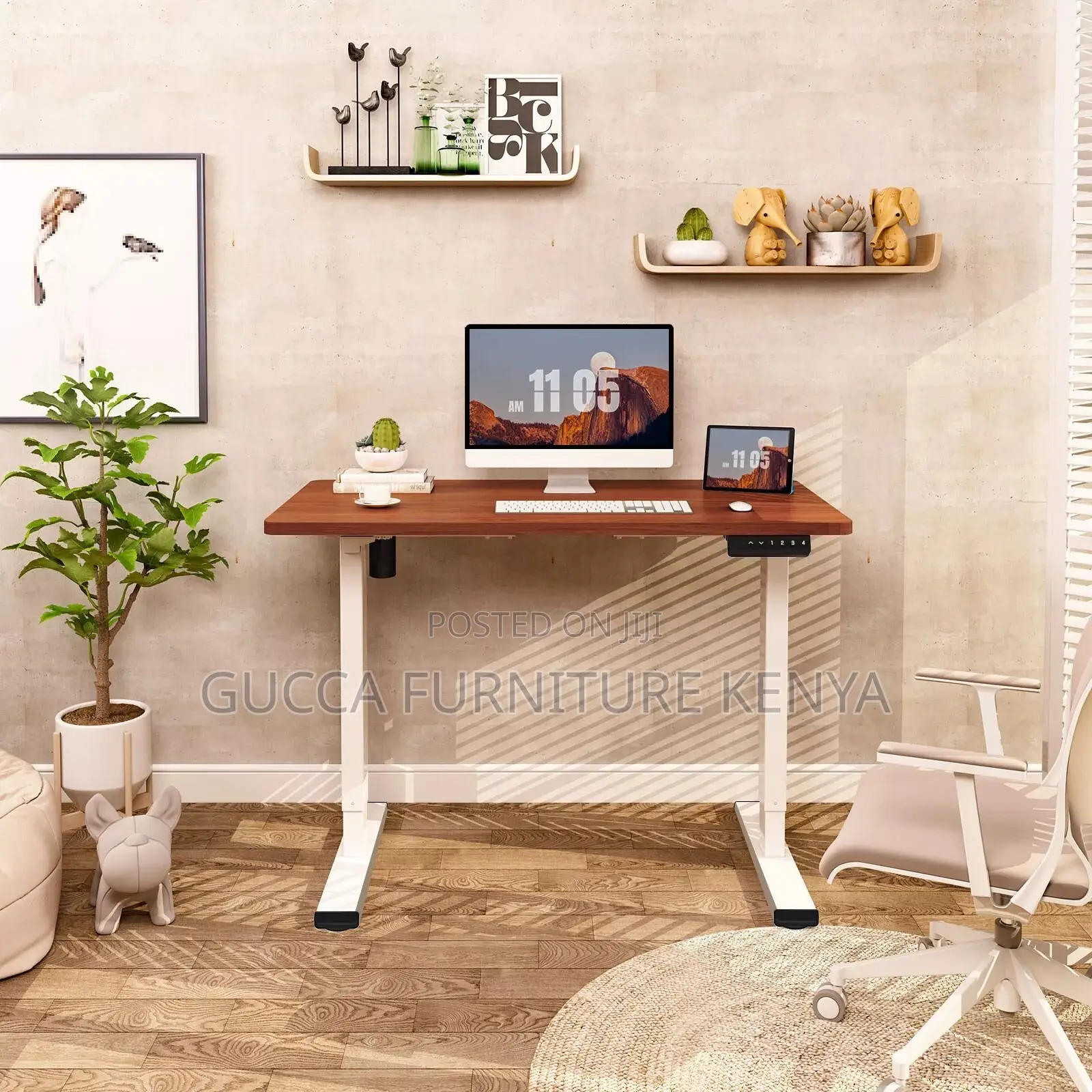 1400mm Electric Height Adjustable Office Table
