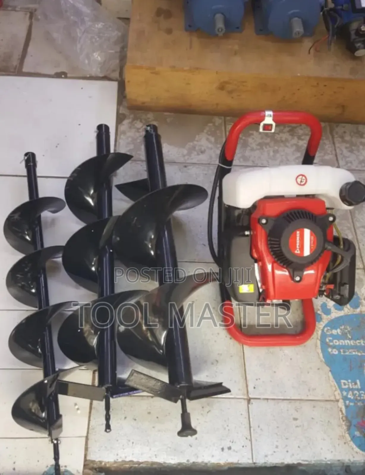 2 Stroke Earth Auger Machine / Quality Earth Auger Machine With Bits