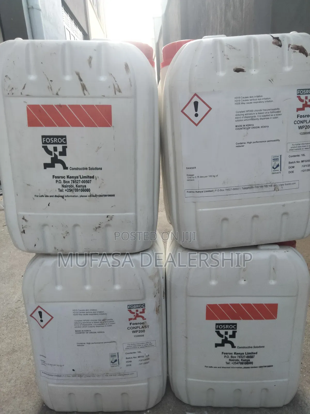 Waterproof Wp 200 Fosroc Admixture