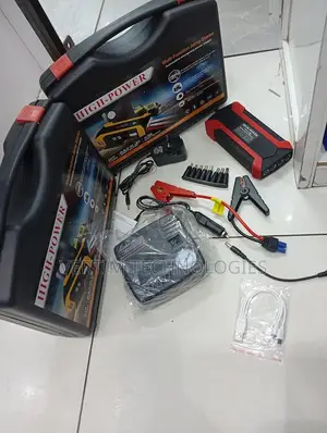 High Durability 99800mah Car Jump Starter Air Compressor Pump