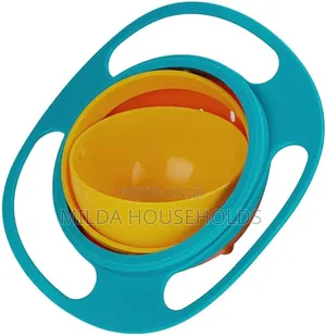 *360 Degrees Free Rotational Baby Bowl.