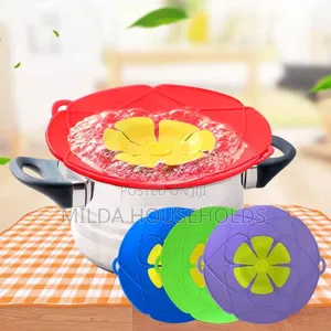 *Multifunctional Silicone Lid Spill Stopper Cooking Steamer