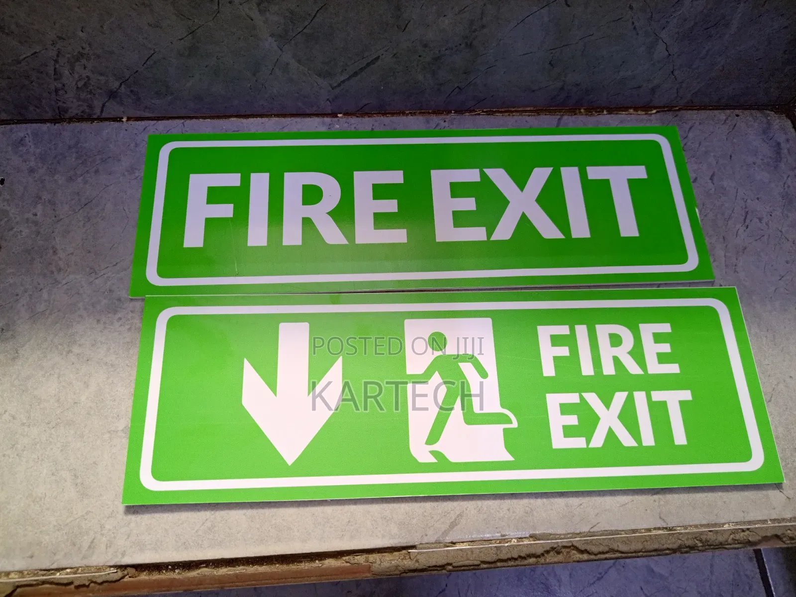 Fire Exit Sign