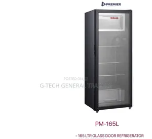 Premier 165l Showcase Chiller Refrigerator With 25l Freezer Size