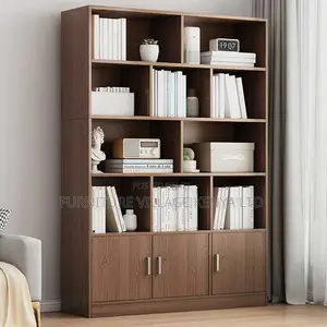 Office Bookshelf/Case;Closed Back Storage Office Bookcase