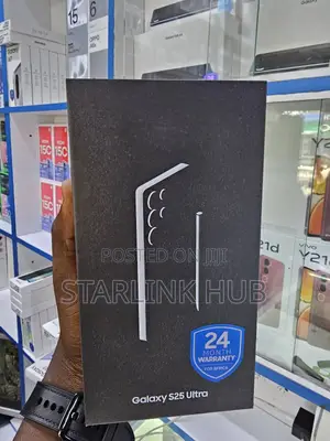 New Samsung Galaxy S25 Ultra 256 GB Black