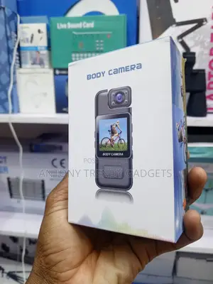 Clip-on Body Camera Hd 4k With Infrared Night Vision