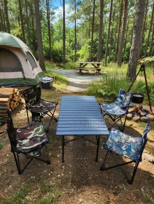 Camping Chair and Table Set