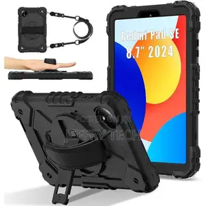 Kiople Armor Case for Xiaomi Redmi Pad Se 8.7 Case With Shoulder Strap